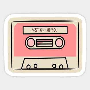 aesthetic mixtape Sticker